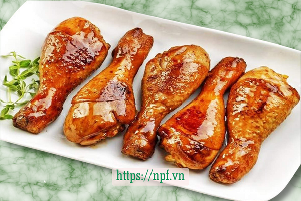 Đùi gà nướng mật ong Đùi gà nướng mật ong