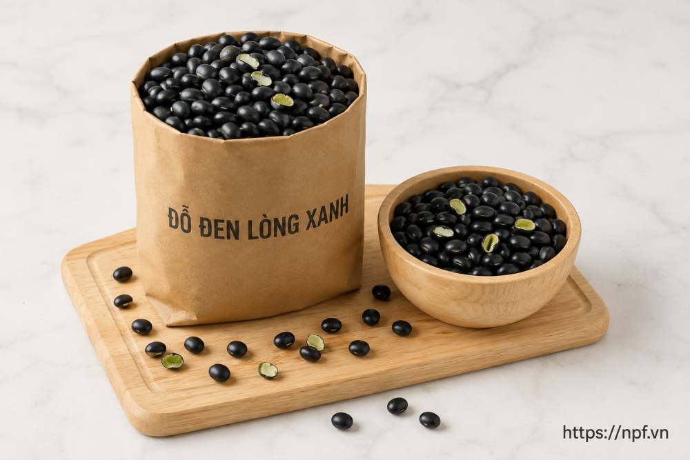 Đỗ đen lòng xanh Đỗ đen lòng xanh