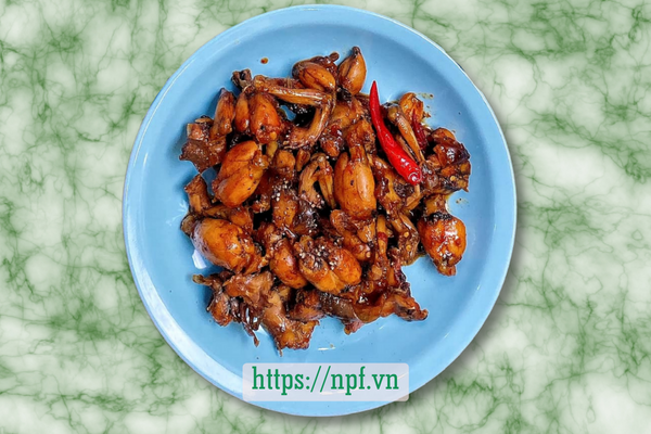 Ếch xào me Ếch xào me