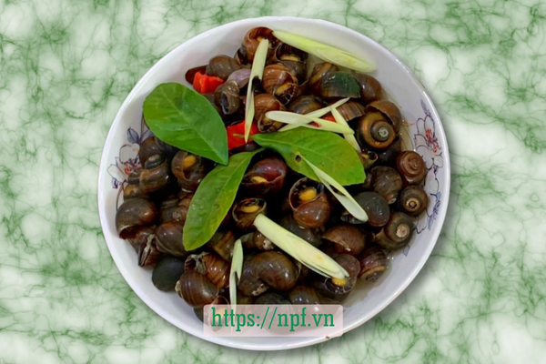 Ốc mít hấp sả chanh