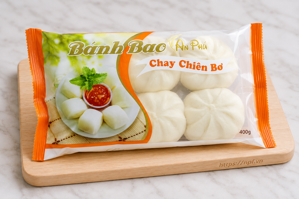 Bánh bao chay chiên bơ An Phú