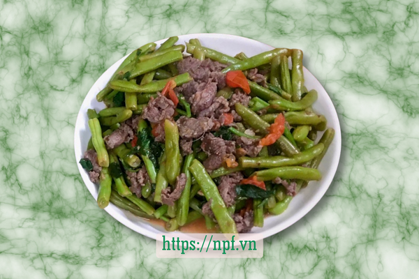 Bò xào đậu trạch Bò xào đậu trạch