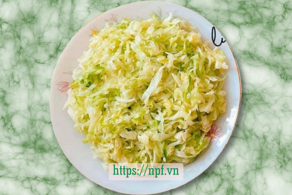 Bắp cải xào Bắp cải xào
