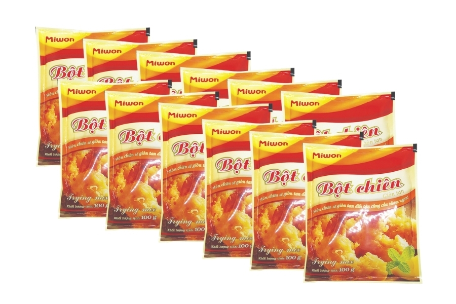 Bột chiên giòn Miwon 100g Bột chiên giòn Miwon 100g