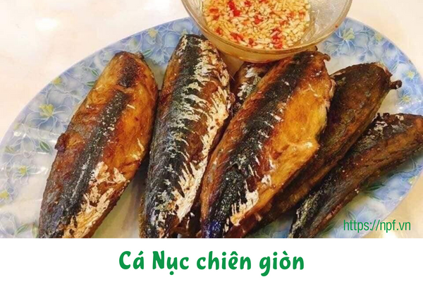Cá Nục chiên giòn Cá Nục chiên giòn