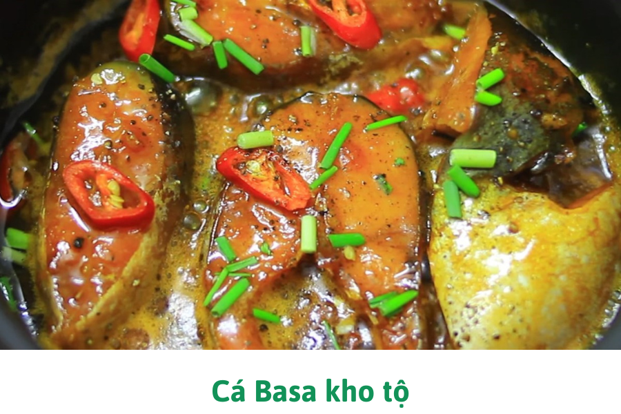 Cá basa kho tộ Cá basa kho tộ