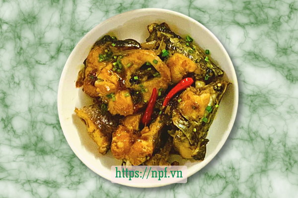 Cá quả kho tiêu Cá quả kho tiêu