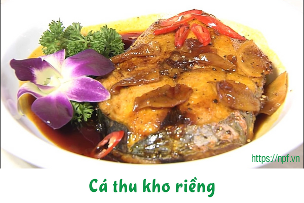 Cá thu kho riềng Cá thu kho riềng