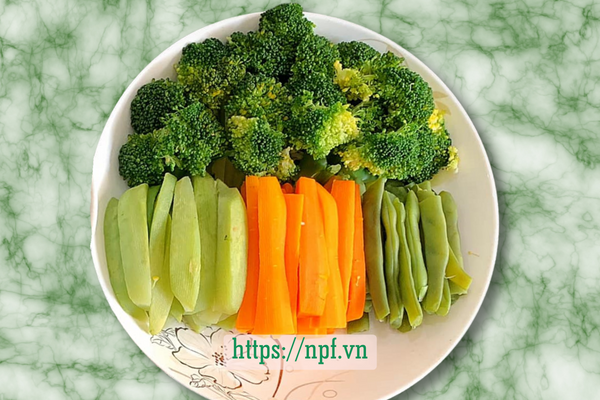 Củ quả luộc Củ quả luộc