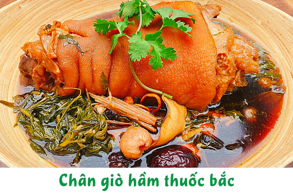 Chân giò hầm thuốc bắc Chân giò hầm thuốc bắc