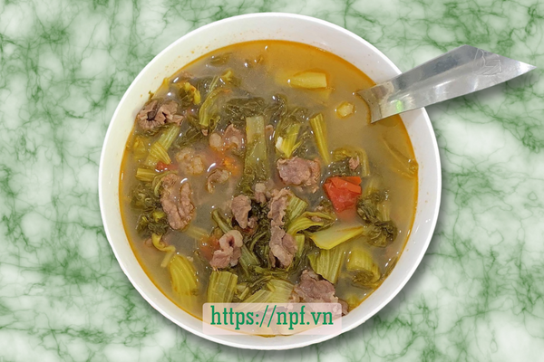 Canh dưa bò