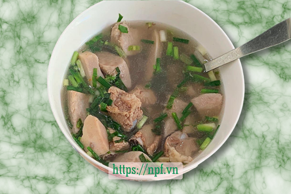 Canh sườn khoai môn Canh sườn khoai môn