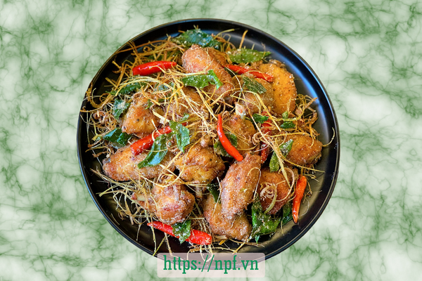 Gà rang muối Gà rang muối