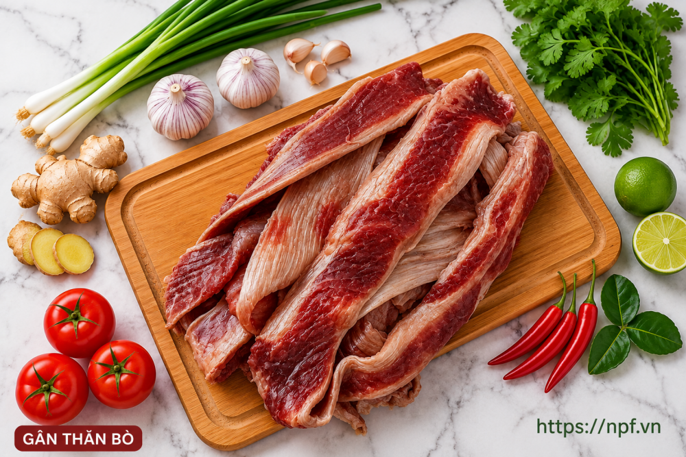Gân thăn bò Gân thăn bò