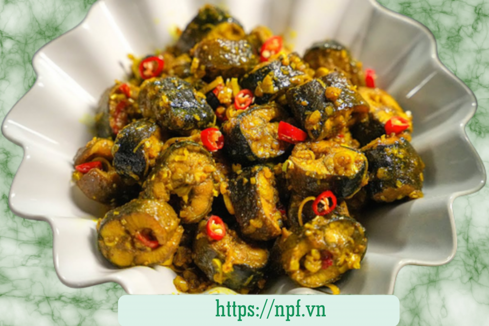 Lươn xào sả ớt Lươn xào sả ớt