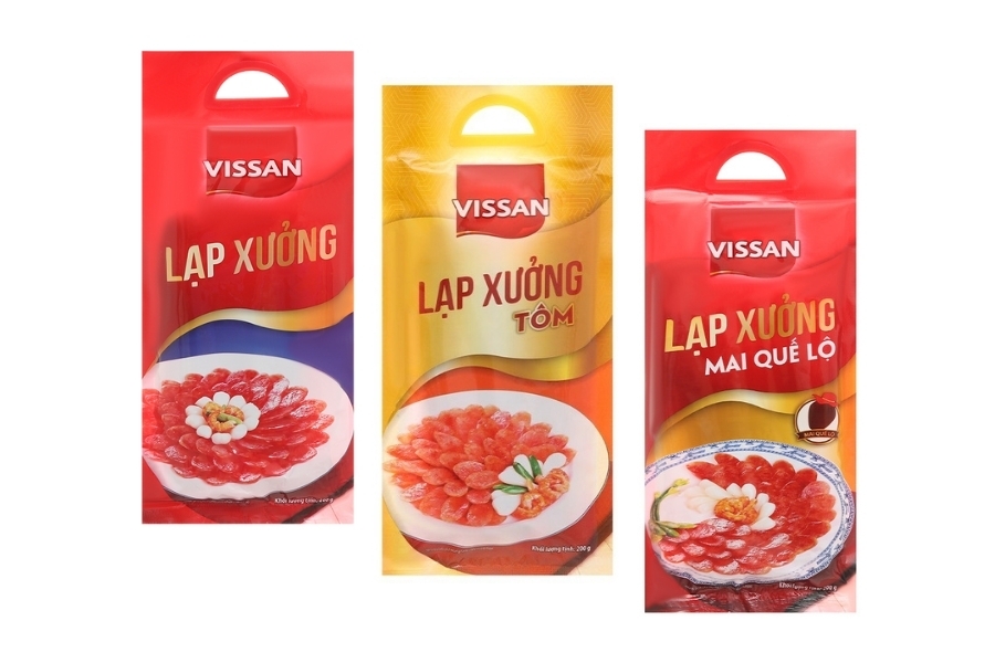 Lạp xưởng Visan 200g Lạp xưởng Visan 200g