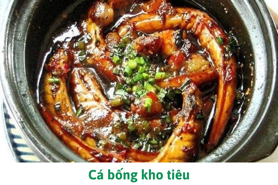 Cá bống kho tiêu Cá bống kho tiêu