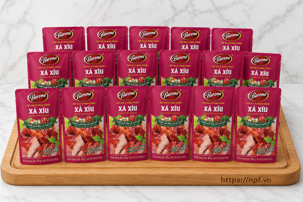Nước sốt xá xíu BARONA 80 gam Nước sốt xá xíu BARONA 80 gam