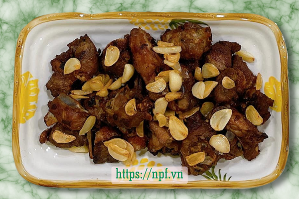 Ngan cháy tỏi Ngan cháy tỏi