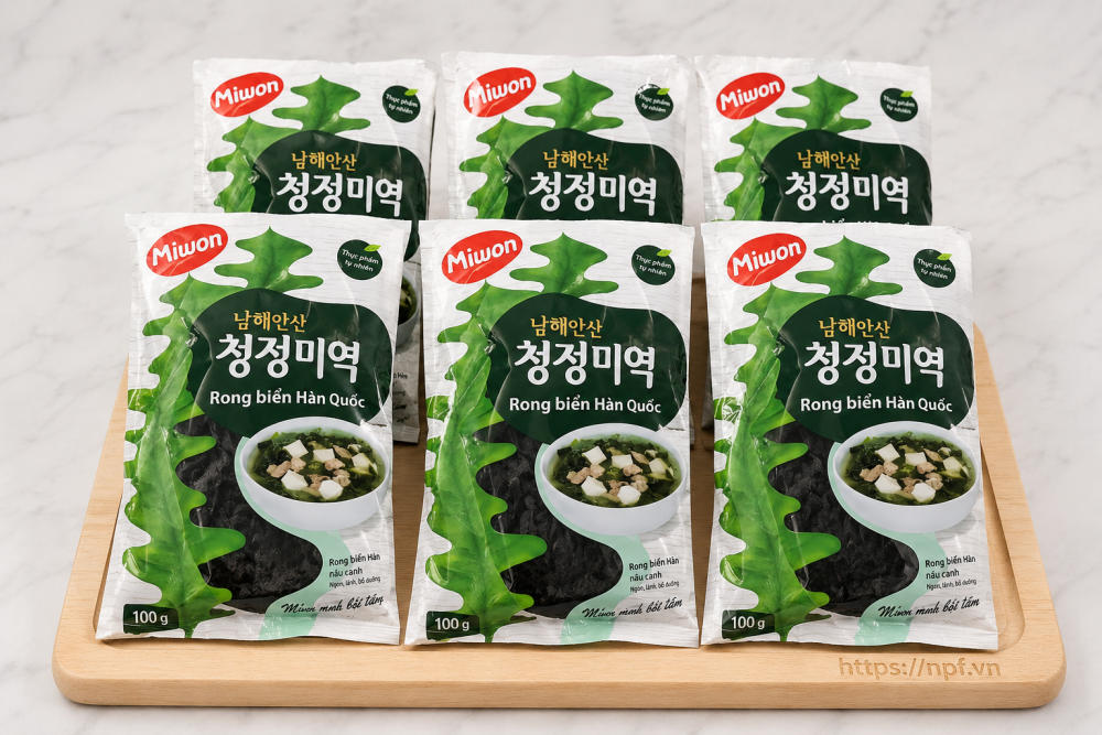 Rong biển nấu canh Miwon 100g