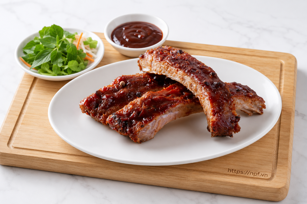 Sườn nướng BBQ Sườn nướng BBQ