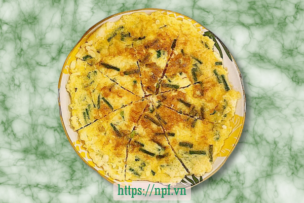 Trứng rán đúc thịt 