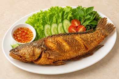 Cá quả chiên xù