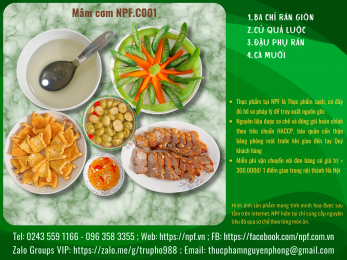 Mâm cơm NPF.C001