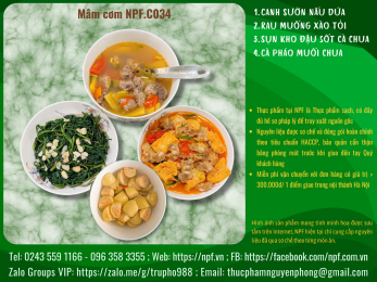 Mâm cơm NPF.C034