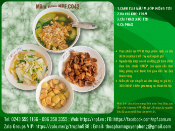Mâm cơm NPF.C042
