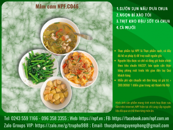 Mâm cơm NPF.C046