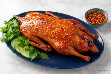 Vịt nướng mật ong
